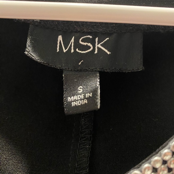 MSK BLACK DRESS SIZE S - Picture 6 of 11